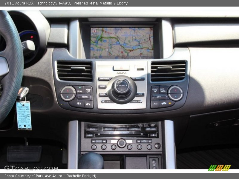 Polished Metal Metallic / Ebony 2011 Acura RDX Technology SH-AWD