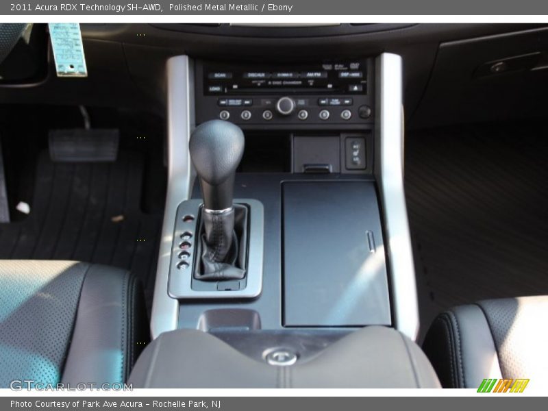 Polished Metal Metallic / Ebony 2011 Acura RDX Technology SH-AWD