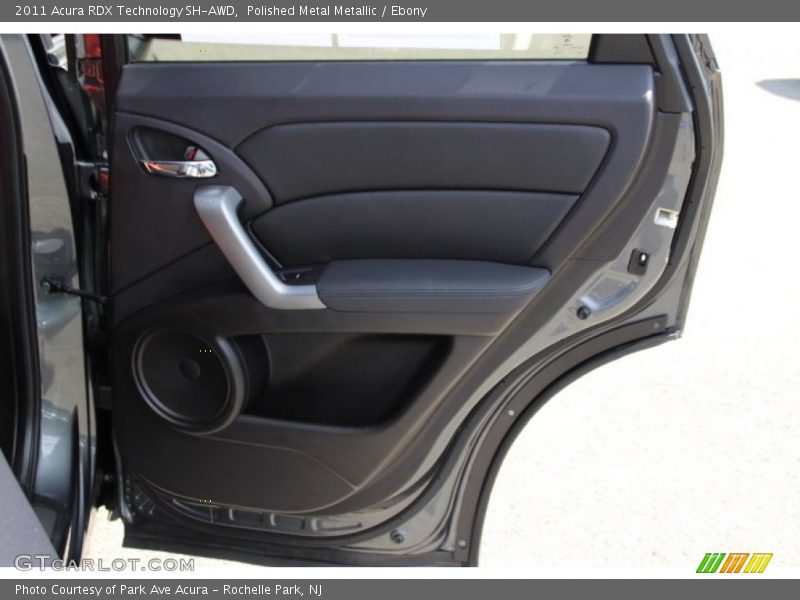 Polished Metal Metallic / Ebony 2011 Acura RDX Technology SH-AWD
