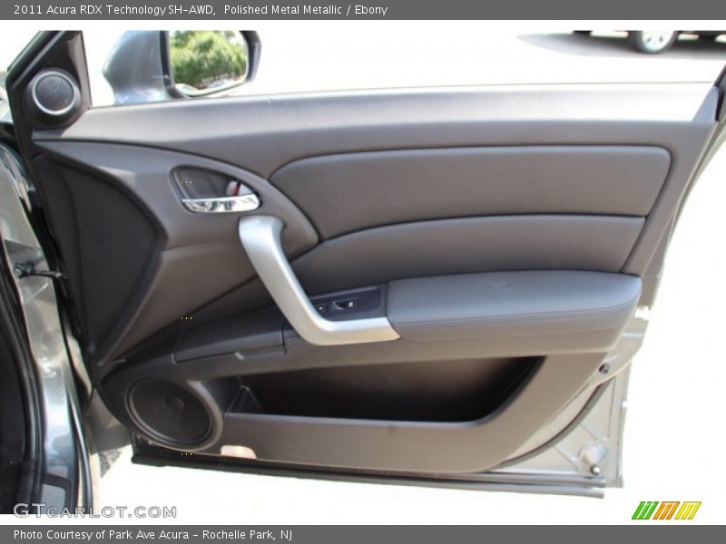 Polished Metal Metallic / Ebony 2011 Acura RDX Technology SH-AWD