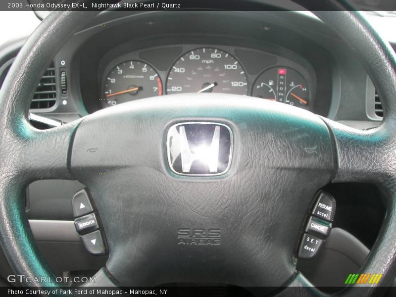 Nighthawk Black Pearl / Quartz 2003 Honda Odyssey EX-L