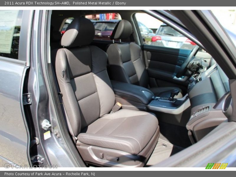 Polished Metal Metallic / Ebony 2011 Acura RDX Technology SH-AWD