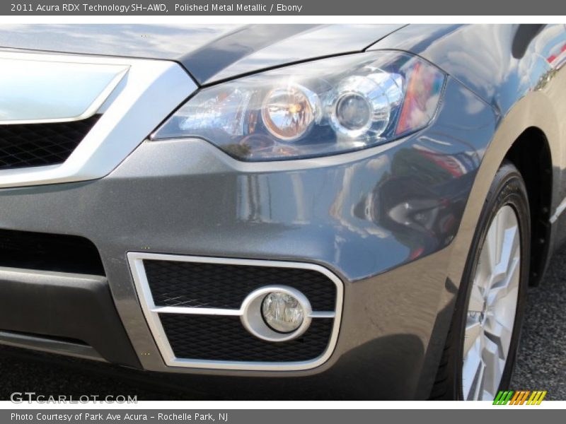 Polished Metal Metallic / Ebony 2011 Acura RDX Technology SH-AWD