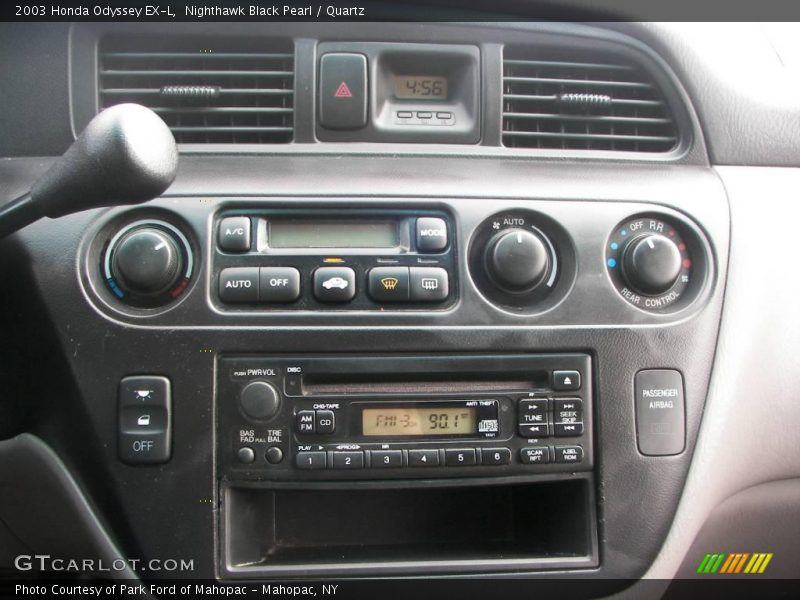 Nighthawk Black Pearl / Quartz 2003 Honda Odyssey EX-L