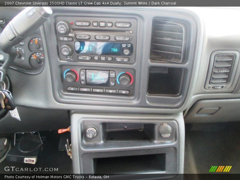 Summit White / Dark Charcoal 2007 Chevrolet Silverado 3500HD Classic LT Crew Cab 4x4 Dually