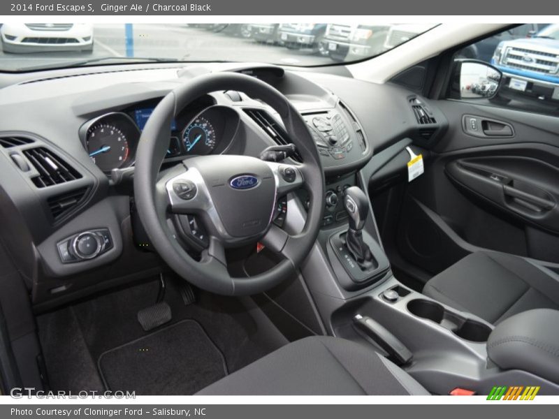 Ginger Ale / Charcoal Black 2014 Ford Escape S