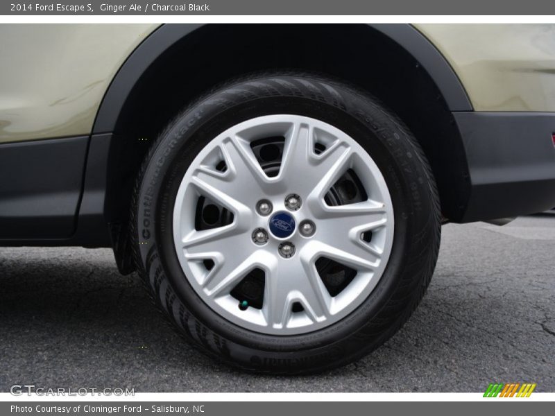 Ginger Ale / Charcoal Black 2014 Ford Escape S