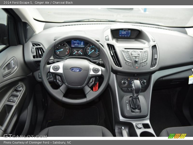Ginger Ale / Charcoal Black 2014 Ford Escape S