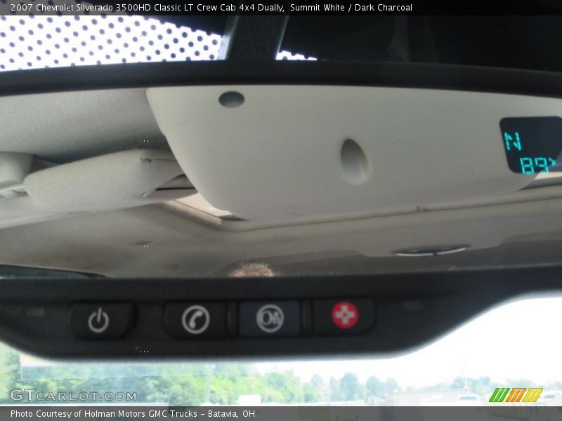 Summit White / Dark Charcoal 2007 Chevrolet Silverado 3500HD Classic LT Crew Cab 4x4 Dually