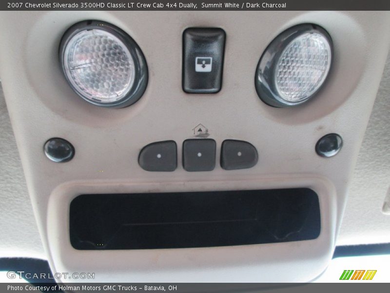 Summit White / Dark Charcoal 2007 Chevrolet Silverado 3500HD Classic LT Crew Cab 4x4 Dually