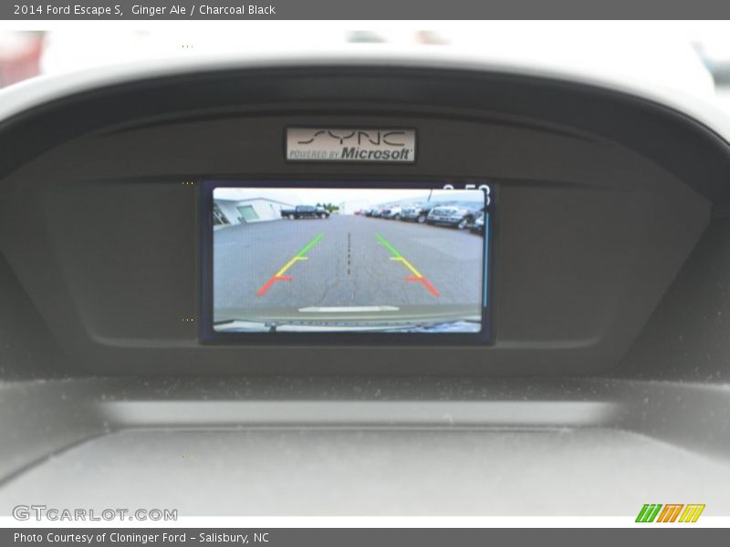 Ginger Ale / Charcoal Black 2014 Ford Escape S