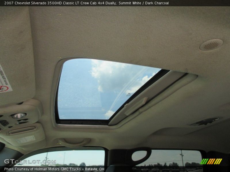 Summit White / Dark Charcoal 2007 Chevrolet Silverado 3500HD Classic LT Crew Cab 4x4 Dually