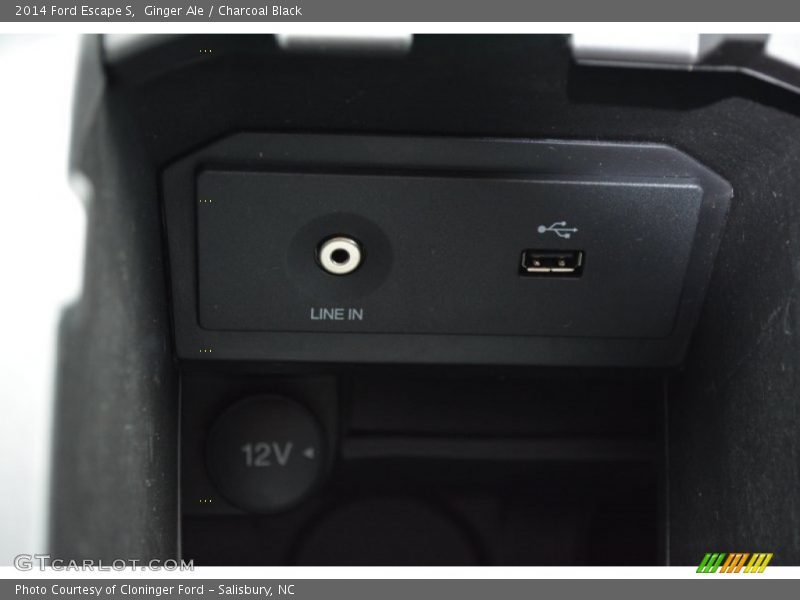 Ginger Ale / Charcoal Black 2014 Ford Escape S
