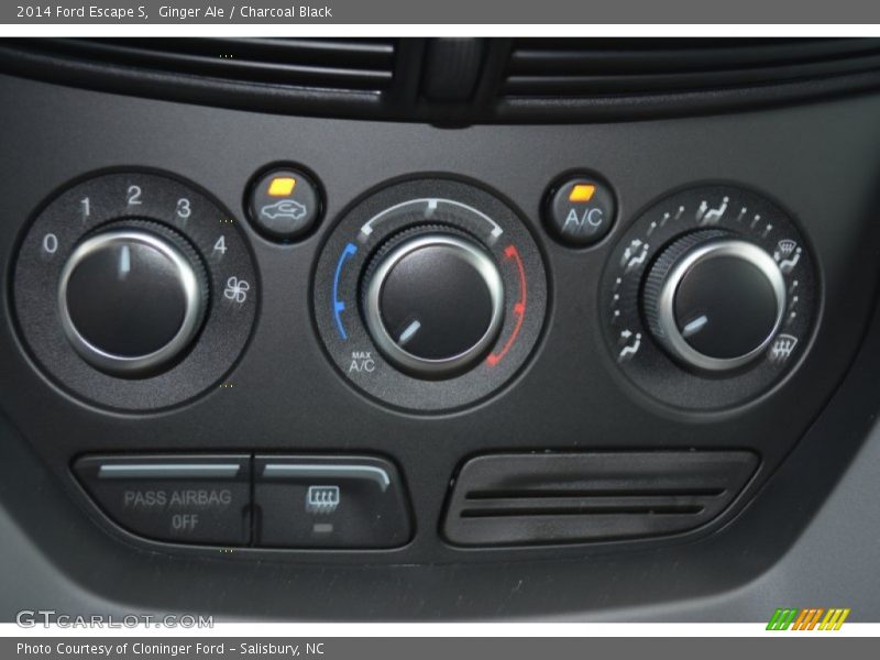 Ginger Ale / Charcoal Black 2014 Ford Escape S