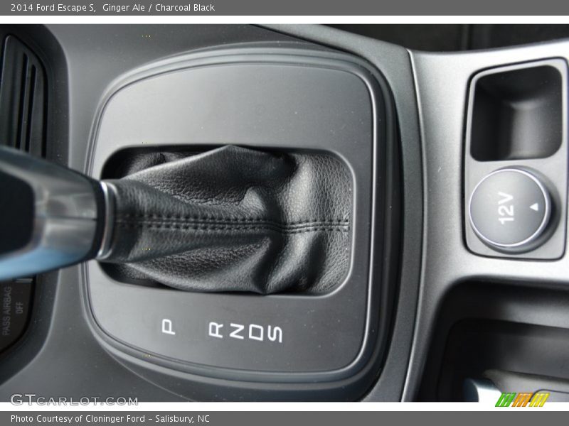 Ginger Ale / Charcoal Black 2014 Ford Escape S