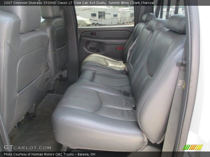 Summit White / Dark Charcoal 2007 Chevrolet Silverado 3500HD Classic LT Crew Cab 4x4 Dually