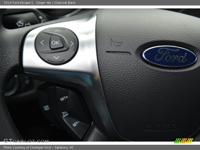 Ginger Ale / Charcoal Black 2014 Ford Escape S