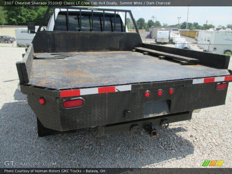 Summit White / Dark Charcoal 2007 Chevrolet Silverado 3500HD Classic LT Crew Cab 4x4 Dually