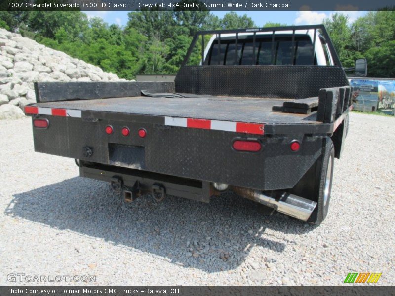 Summit White / Dark Charcoal 2007 Chevrolet Silverado 3500HD Classic LT Crew Cab 4x4 Dually