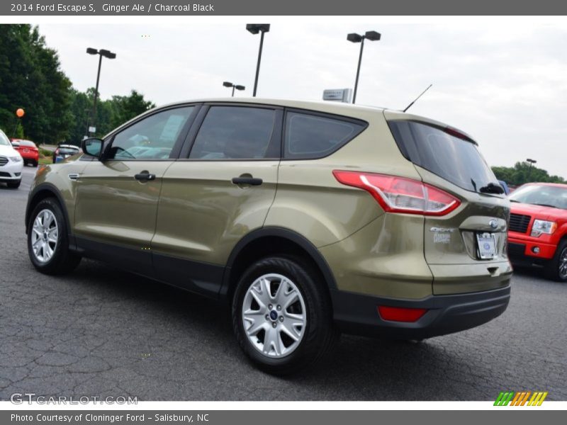 Ginger Ale / Charcoal Black 2014 Ford Escape S