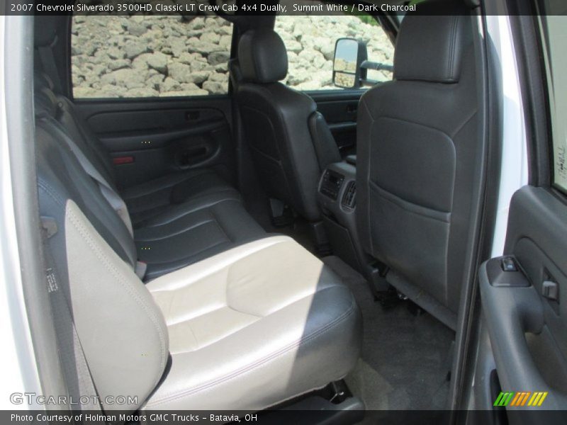 Summit White / Dark Charcoal 2007 Chevrolet Silverado 3500HD Classic LT Crew Cab 4x4 Dually