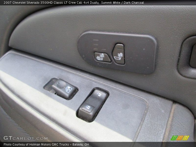 Summit White / Dark Charcoal 2007 Chevrolet Silverado 3500HD Classic LT Crew Cab 4x4 Dually