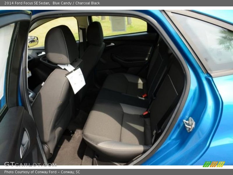 Blue Candy / Charcoal Black 2014 Ford Focus SE Sedan