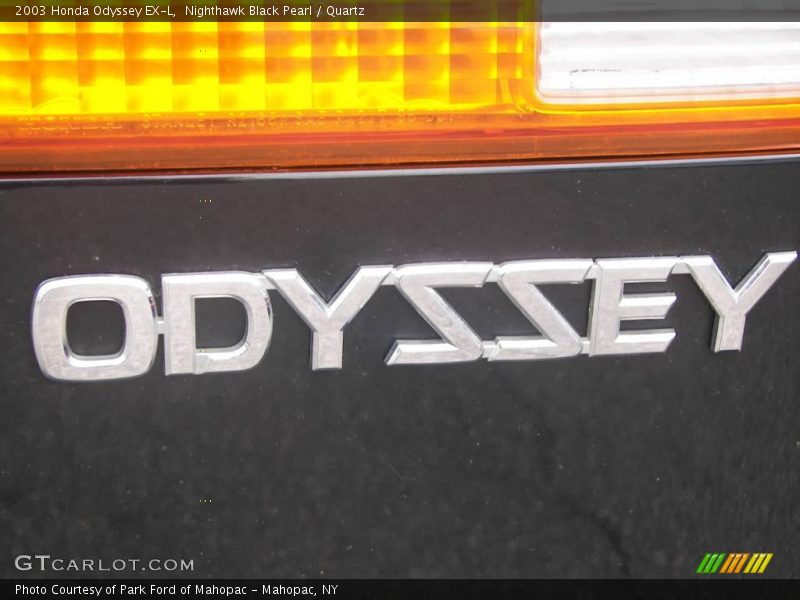 Nighthawk Black Pearl / Quartz 2003 Honda Odyssey EX-L