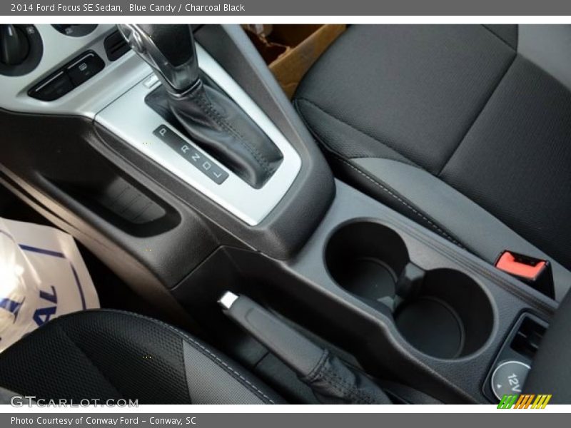 Blue Candy / Charcoal Black 2014 Ford Focus SE Sedan
