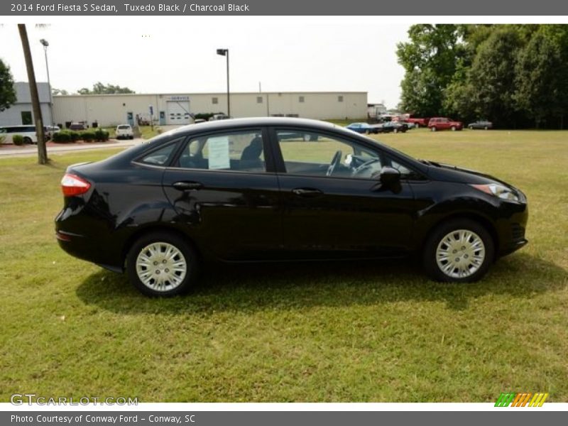 Tuxedo Black / Charcoal Black 2014 Ford Fiesta S Sedan