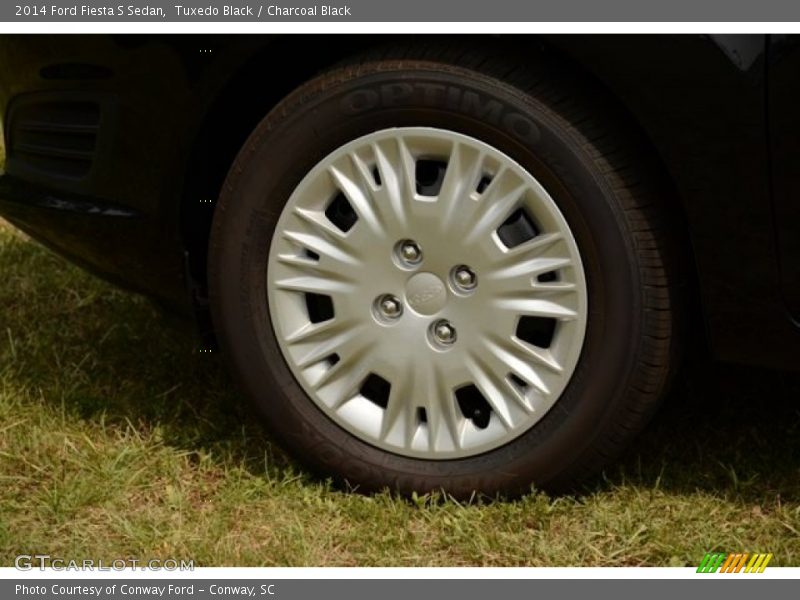 Tuxedo Black / Charcoal Black 2014 Ford Fiesta S Sedan