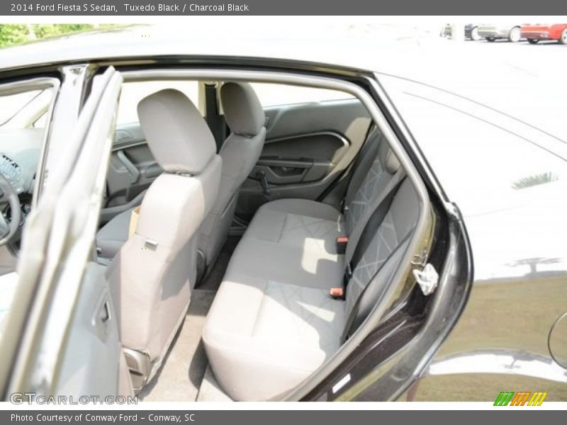 Tuxedo Black / Charcoal Black 2014 Ford Fiesta S Sedan