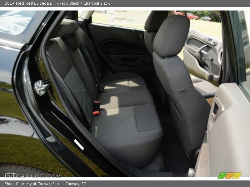 Tuxedo Black / Charcoal Black 2014 Ford Fiesta S Sedan