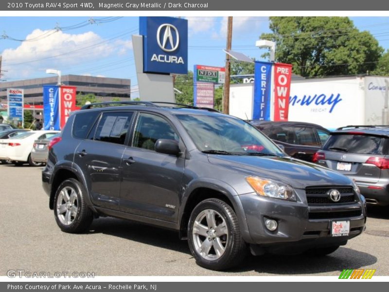 Magnetic Gray Metallic / Dark Charcoal 2010 Toyota RAV4 Sport 4WD