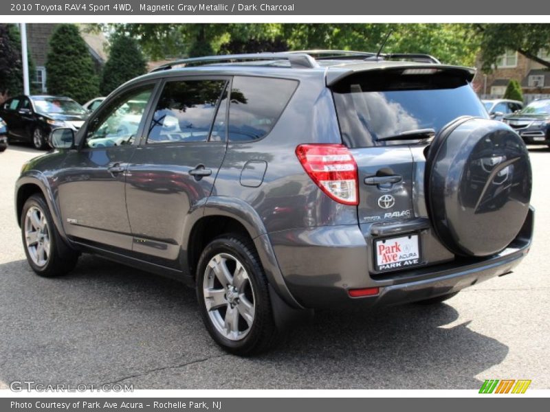 Magnetic Gray Metallic / Dark Charcoal 2010 Toyota RAV4 Sport 4WD