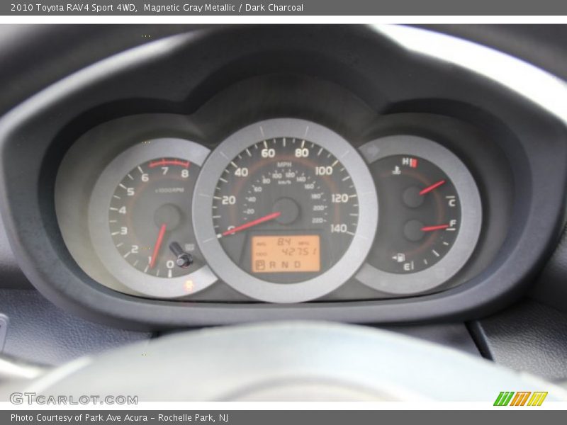 Magnetic Gray Metallic / Dark Charcoal 2010 Toyota RAV4 Sport 4WD