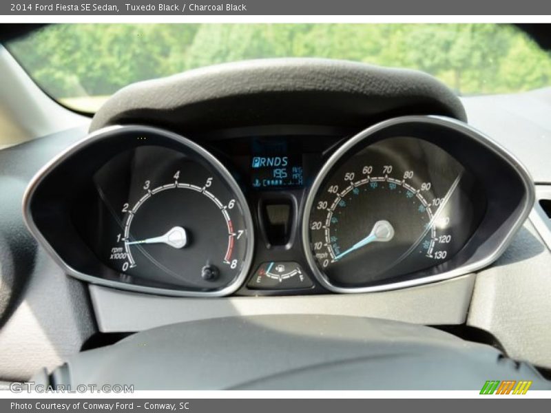 Tuxedo Black / Charcoal Black 2014 Ford Fiesta SE Sedan