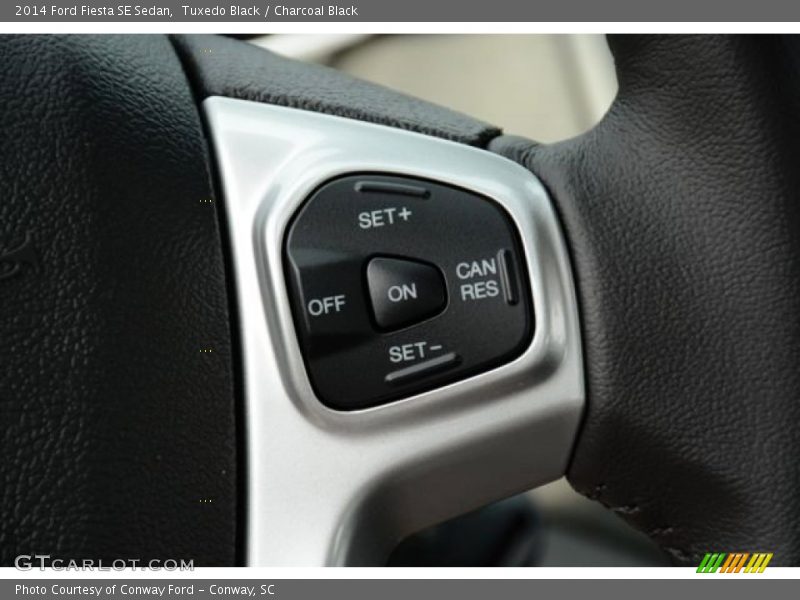 Tuxedo Black / Charcoal Black 2014 Ford Fiesta SE Sedan