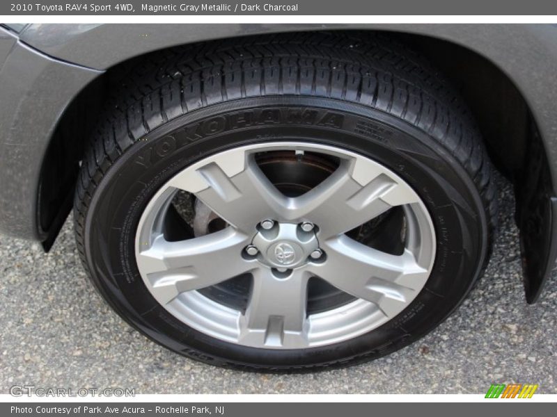 Magnetic Gray Metallic / Dark Charcoal 2010 Toyota RAV4 Sport 4WD