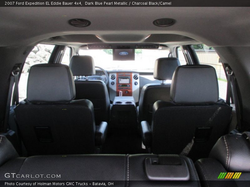 Dark Blue Pearl Metallic / Charcoal Black/Camel 2007 Ford Expedition EL Eddie Bauer 4x4