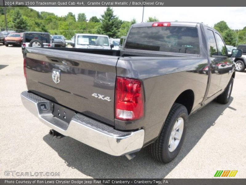 Granite Crystal Metallic / Black/Diesel Gray 2014 Ram 1500 Tradesman Quad Cab 4x4