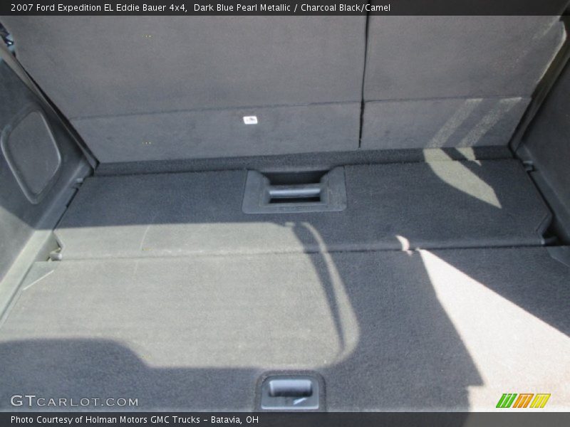 Dark Blue Pearl Metallic / Charcoal Black/Camel 2007 Ford Expedition EL Eddie Bauer 4x4