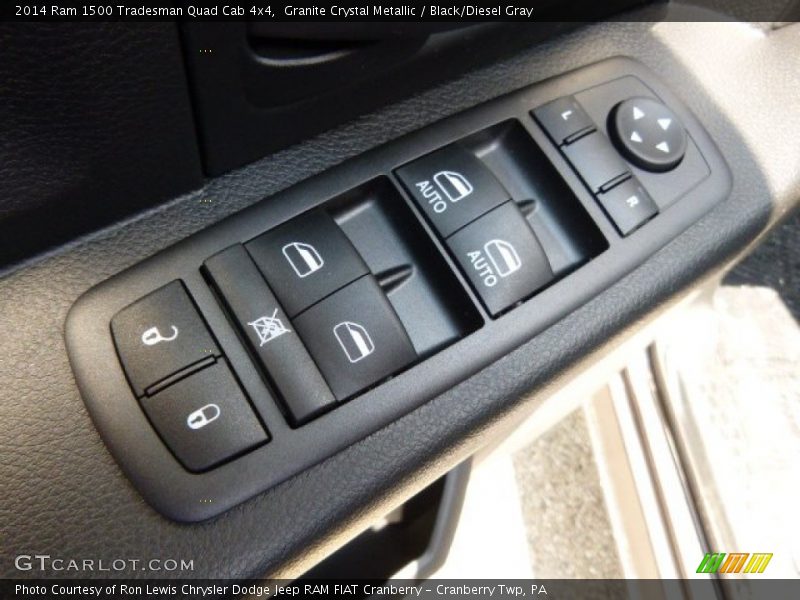 Granite Crystal Metallic / Black/Diesel Gray 2014 Ram 1500 Tradesman Quad Cab 4x4