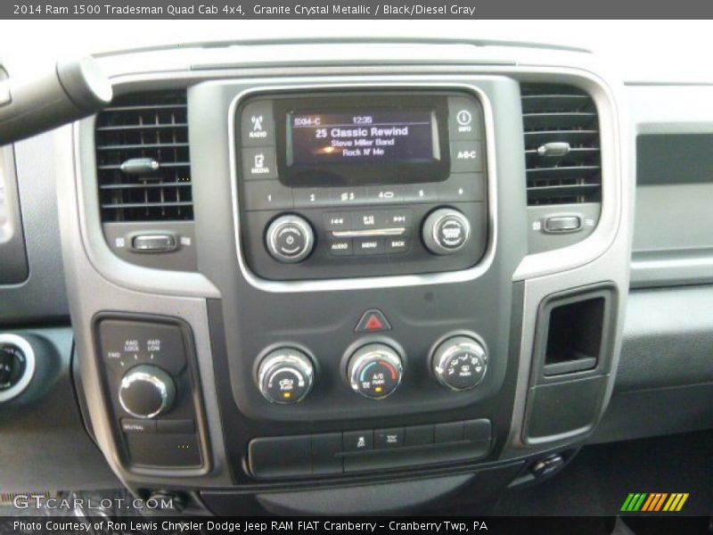 Granite Crystal Metallic / Black/Diesel Gray 2014 Ram 1500 Tradesman Quad Cab 4x4