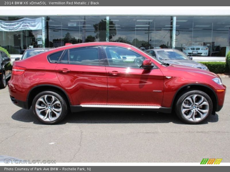  2014 X6 xDrive50i Vermillion Red Metallic