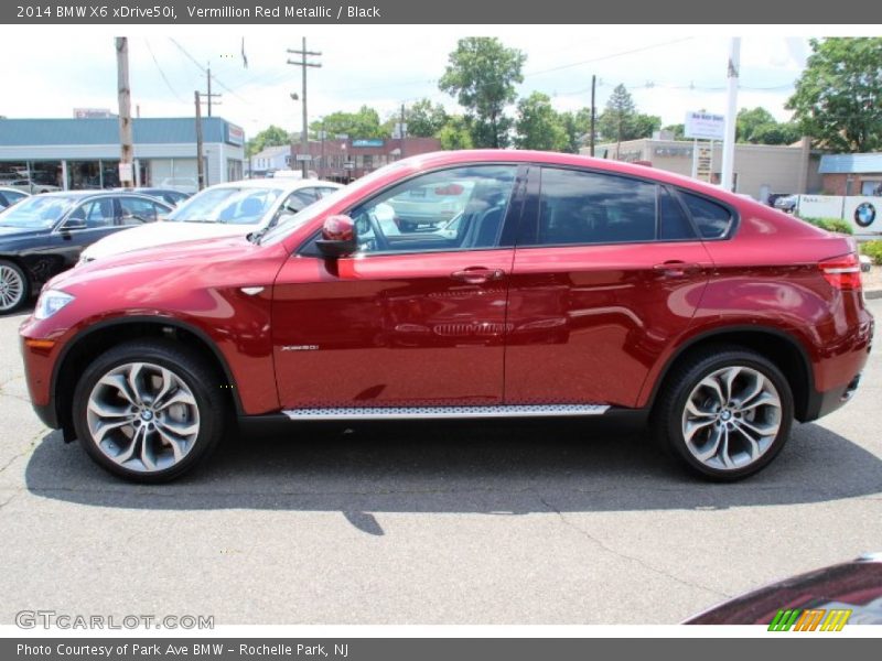  2014 X6 xDrive50i Vermillion Red Metallic