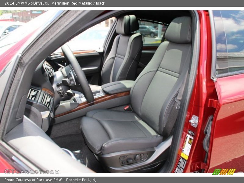 Front Seat of 2014 X6 xDrive50i