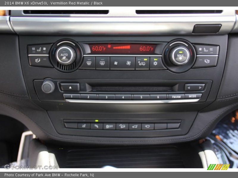Controls of 2014 X6 xDrive50i