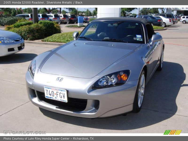Silverstone Metallic / Black 2005 Honda S2000 Roadster