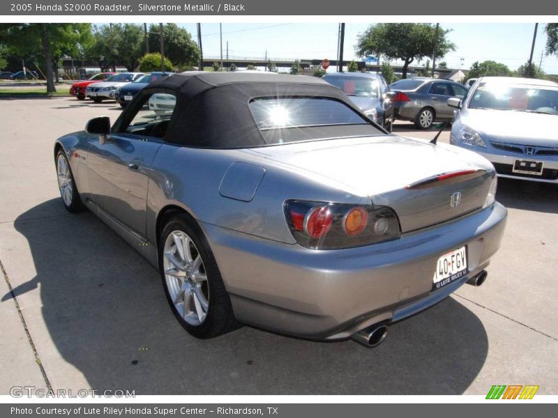 Silverstone Metallic / Black 2005 Honda S2000 Roadster